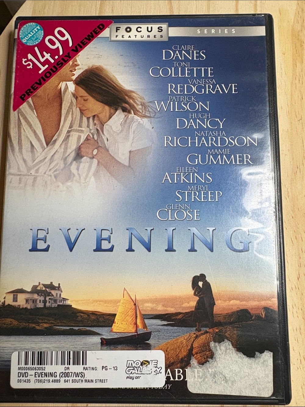 Universal Evening DVD Blue White Gold